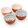 High Quality Large 6 Inch Ceramic Cereal Soup Pasta Bowl Set 4 Pcs Ceramic Bowls