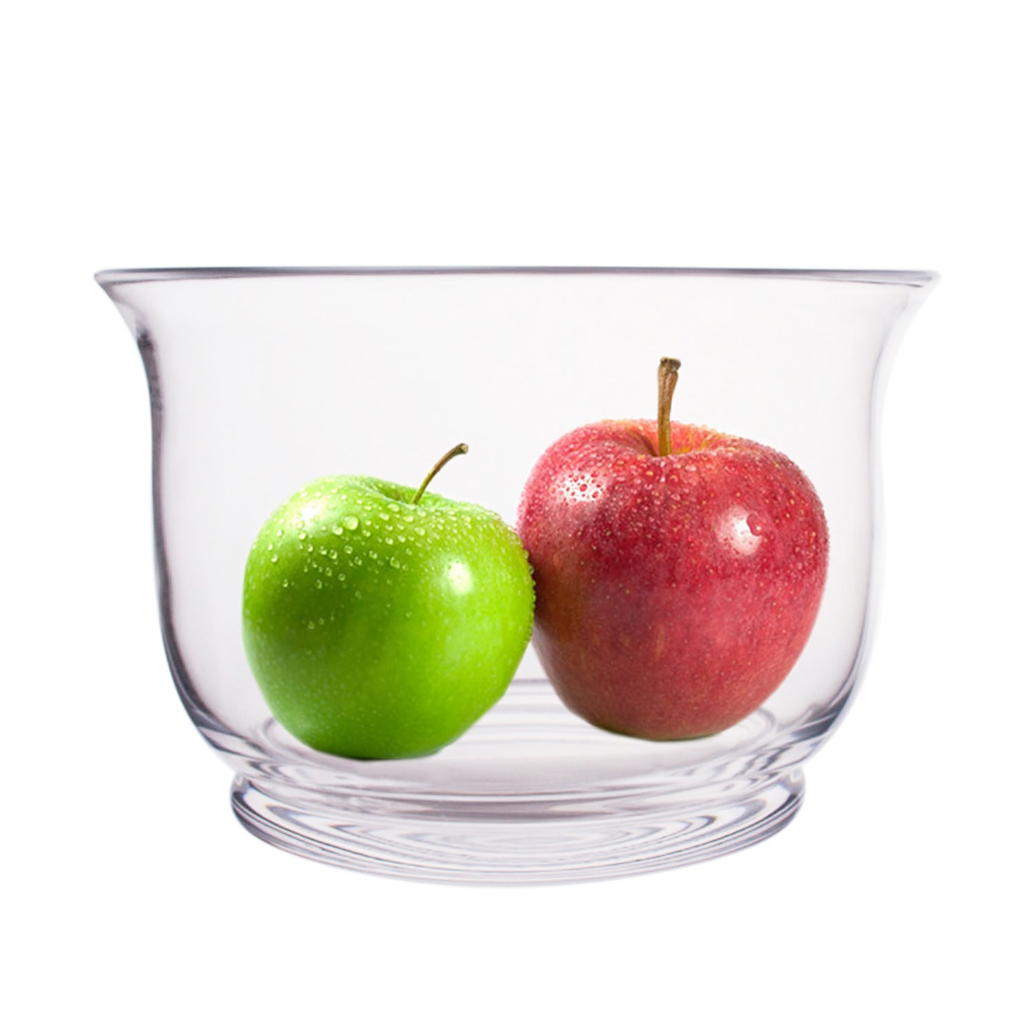 Krosno Handcrafted Glass 10" Serving Bowl - Made in Poland