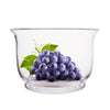 Krosno Handcrafted Glass 10" Serving Bowl - Made in Poland