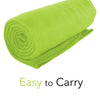 Imperial Home 50 x 60 Inch Soft Cozy Fleece Blanket / Fleece Throw - Lime Green
