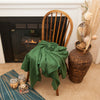 50 x 60 Inch Soft Cozy Fleece Blanket / Fleece Throw - Dark Green
