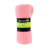 Imperial Home 50 x 60 Inch Soft Cozy Fleece Blanket / Fleece Throw - Pink