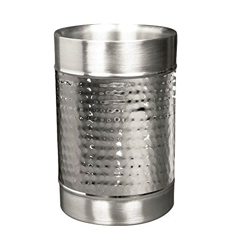 Double Wall Small Wine Cooler - Elegant Brass Bottle Cooler Ice Bucket