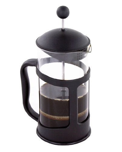 French Press Coffee & Tea Maker with Heat Proof and Stainless Steel Filter, 11 Oz / 350ml