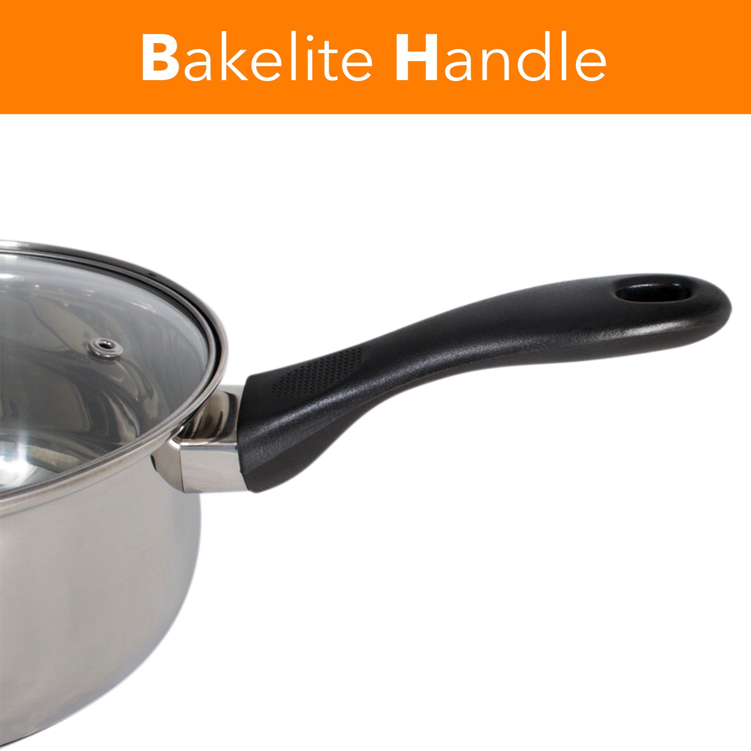 Stainless Steel 7 Pcs. Cookware set Dutch Oven Fry Pan Saucepan