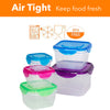 10 Pc Reusable Refrigerator Containers – Microwavable Plastic Lunch Containers
