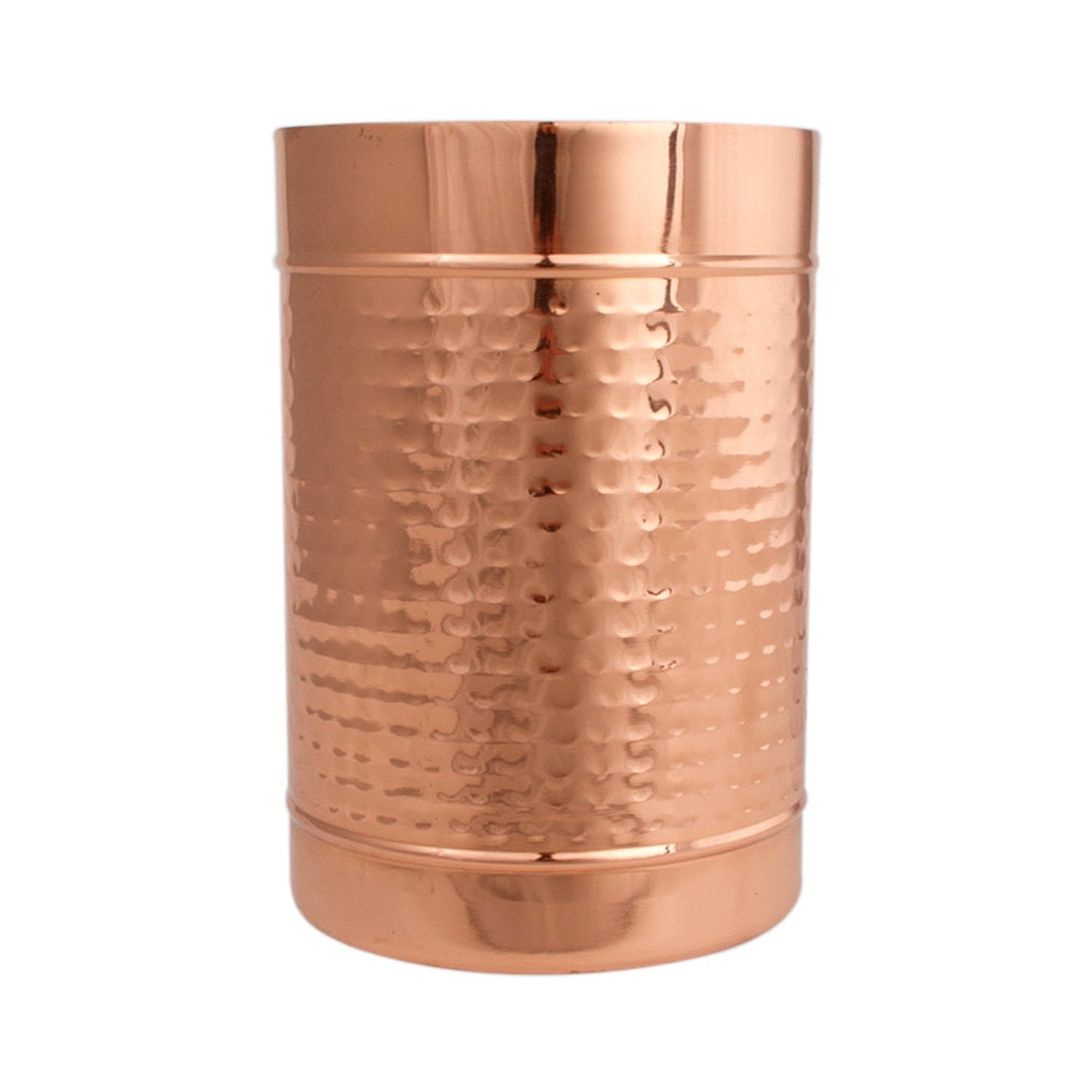 Copper Double Wall Wine Cooler – Insulated Cooler Ice Bucket – Champagne Bucket or Wine Chiller Bottle Cooler