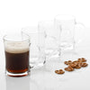 4 Beer Glasses – Beer Mug Set of 4 – Glass Mug 23 oz Beer Glass Set of 4 – Dishwasher Safe & Thick Beer Glasses