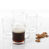 4 Beer Glasses – Beer Mug Set of 4 – Glass Mug 23 oz Beer Glass Set of 4 – Dishwasher Safe & Thick Beer Glasses