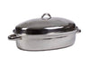Oval Roaster Pan with Lid – Oven Roaster Pans – Roasting Pan with Lid – Stainless Steel Roasting Pan