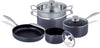 Hard Anodized Aluminum Cookware Set – 8 Piece Cookware Sets – Pots and Pans Set – Nonstick Aluminum Cookware Pot and Pan Set