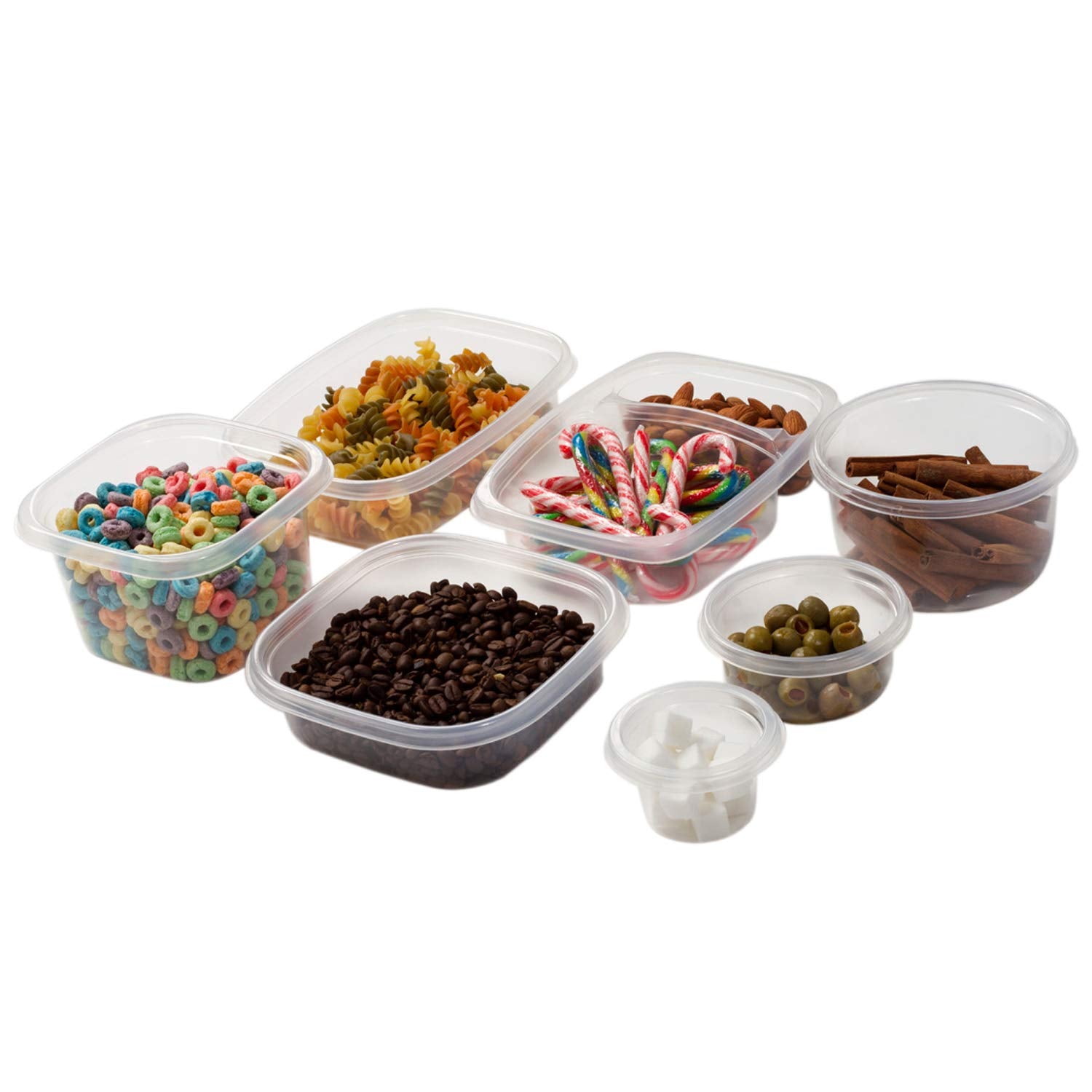 76 Piece BPA Free Food Storage Containers With Lids – Plastic Large Food Storage Containers – Airtight Food Storage Containers – Plastic Food Storage Containers