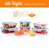 16 Pcs Set Glass Storage Containers with Lids/Glass Food Storage Containers Airtight/Glass Containers With Lids - Glass Meal Prep Containers Glass Food Containers - Glass Lunch Container