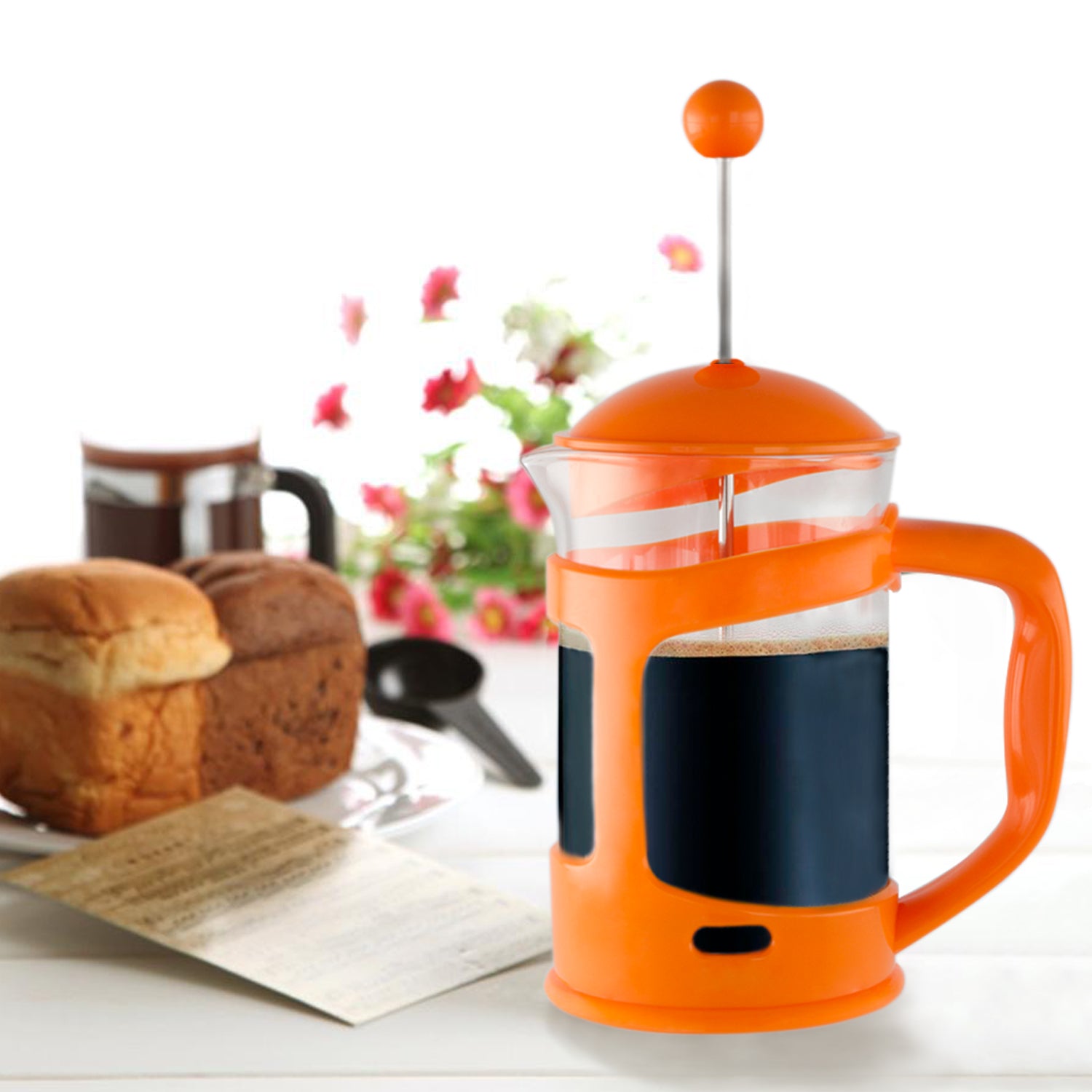 28 Oz.French Press Coffee Tea Maker with Stainless Steel Filter