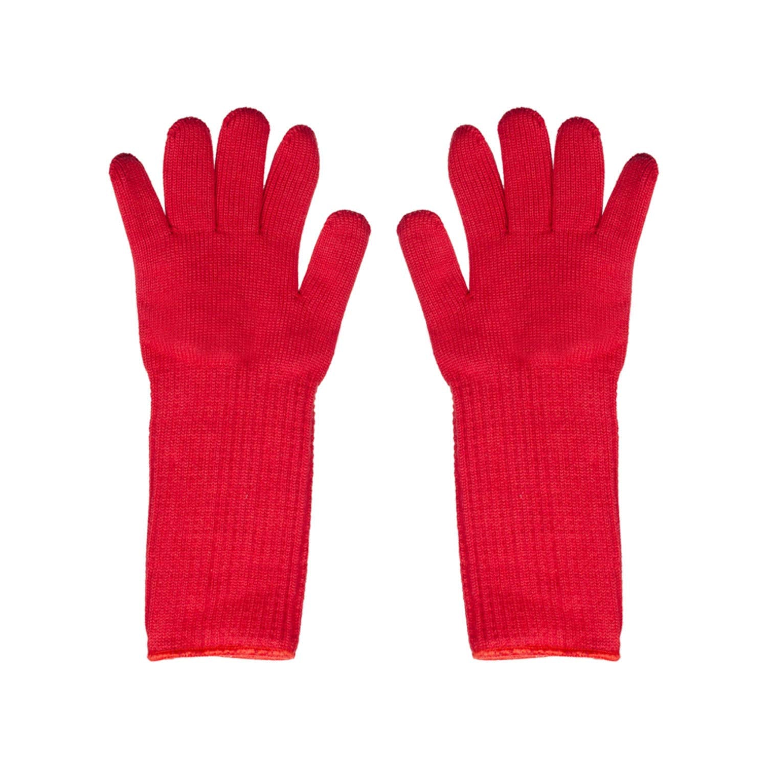 Super Oven Glove Extra Thick Extra Long Heat Resistant Oven Mitt Pot Holder Red