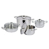 4 Piece Stainless Steel Cookware Set
