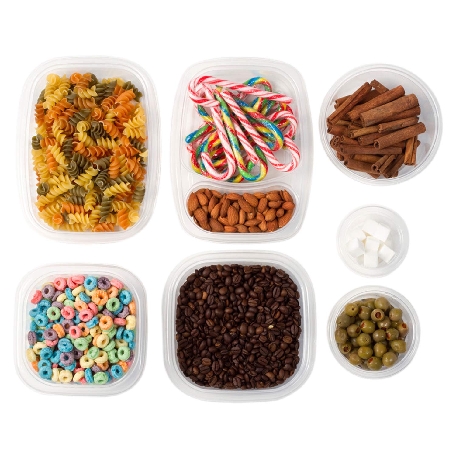 76 Piece BPA Free Food Storage Containers With Lids – Plastic Large Food Storage Containers – Airtight Food Storage Containers – Plastic Food Storage Containers