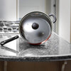 11” Non Stick Deep Frying Pans – Large Deep Pan with Lid – Nonstick Deep Fry Pans – Re