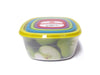Always Fresh Plastic Food Containers Fiesta Edition Square - 10 pcs Set