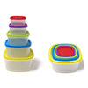 Always Fresh Plastic Food Containers Fiesta Edition Rectangle - 10 pcs Set
