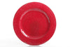 Gibson Studio Mauna Heavy Weight Melamine Dinnerware Set (12 Piece), Red Rustic (Pack of 12)