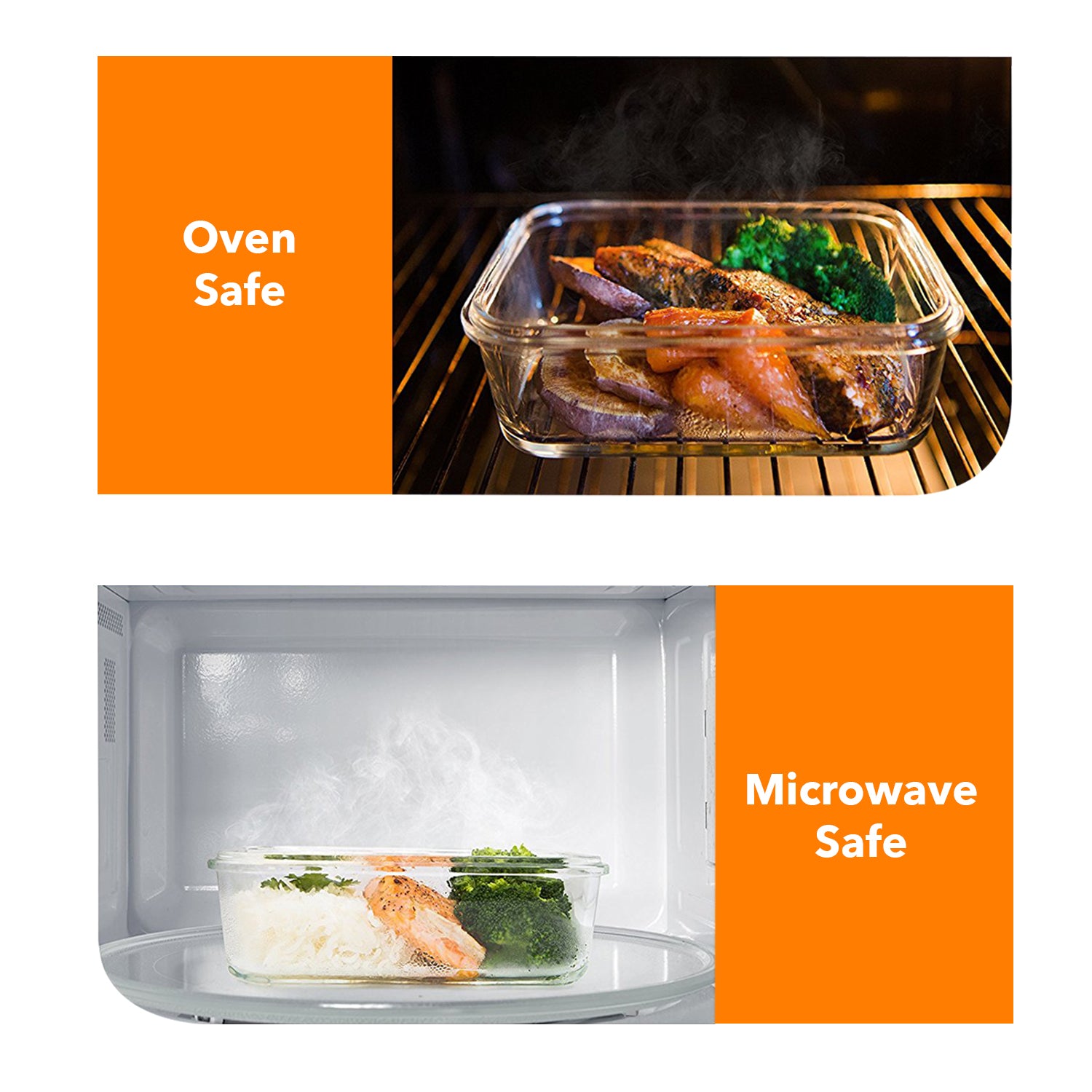 16 Pcs Set Glass Storage Containers with Lids/Glass Food Storage Containers Airtight/Glass Containers With Lids - Glass Meal Prep Containers Glass Food Containers - Glass Lunch Container