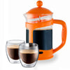 28 Oz.French Press Coffee Tea Maker with Stainless Steel Filter
