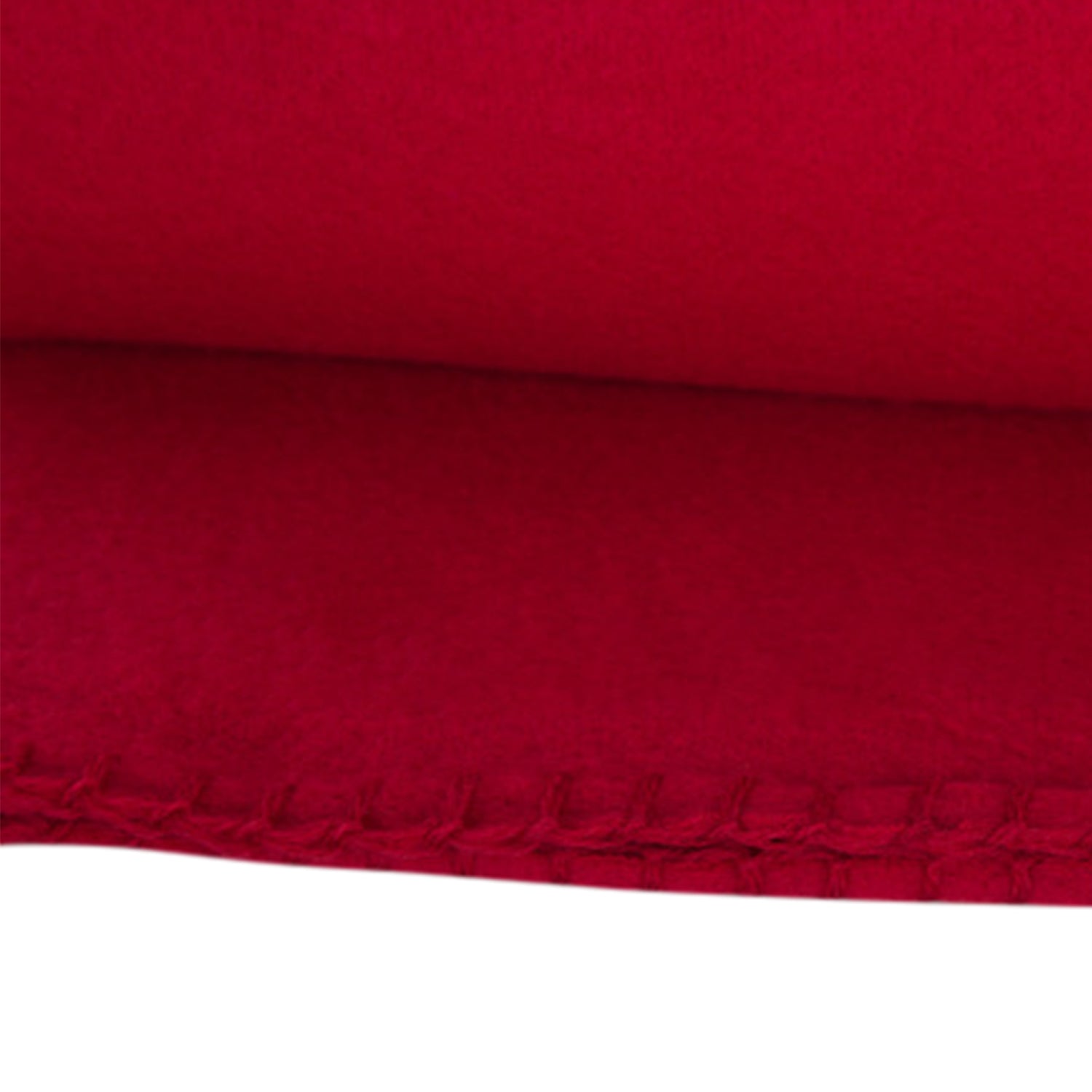 50 x 60 Inch Soft Cozy Fleece Blanket / Fleece Throw - Red