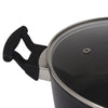 Marble 7 Pieces Aluminum Non Stick Cookware Set - Stockpot Sauce Fry Pan Set