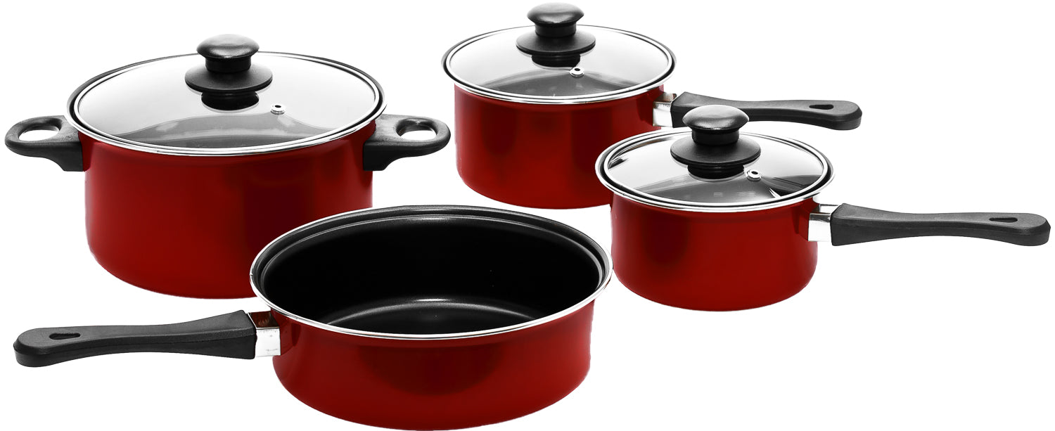 Carbon Steel Nonstick 7 Piece Cookware Set