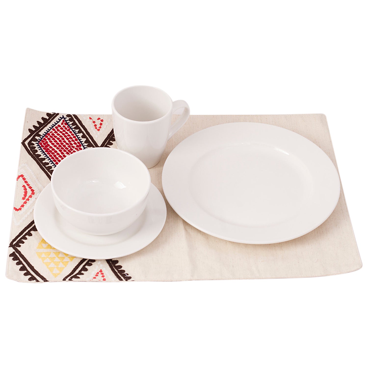 Gibson Elite Gracious Dining Round 16 Piece Dinnerware Set
