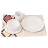 Gibson Elite Gracious Dining Round 16 Piece Dinnerware Set