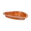 2 Cake Pan Set – Rectangle Cake Pan & Heart Cake Pan – Valentines Day Cake Pan - Copper Cake Pans Set