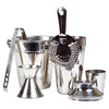 5 Pcs Stainless Steel Cocktail Shaker Bar Set With Ice Bucket, Bar Accessories - Bartending Tools Cocktail Maker