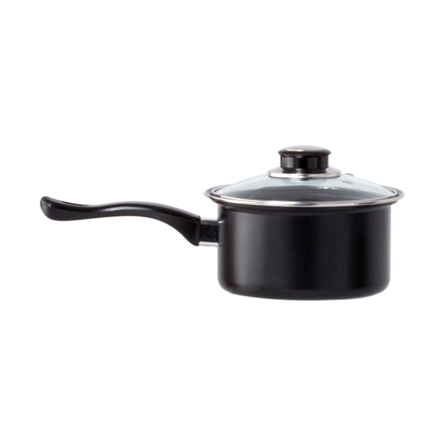 8 Pc Carbon Steel Non Stick Cookware Set W/Utensils Dutch Oven Fry Sauce Pan - Carbon Steel Cookware Set - Carbon Steel Pans & Pots with Utensils (Black)