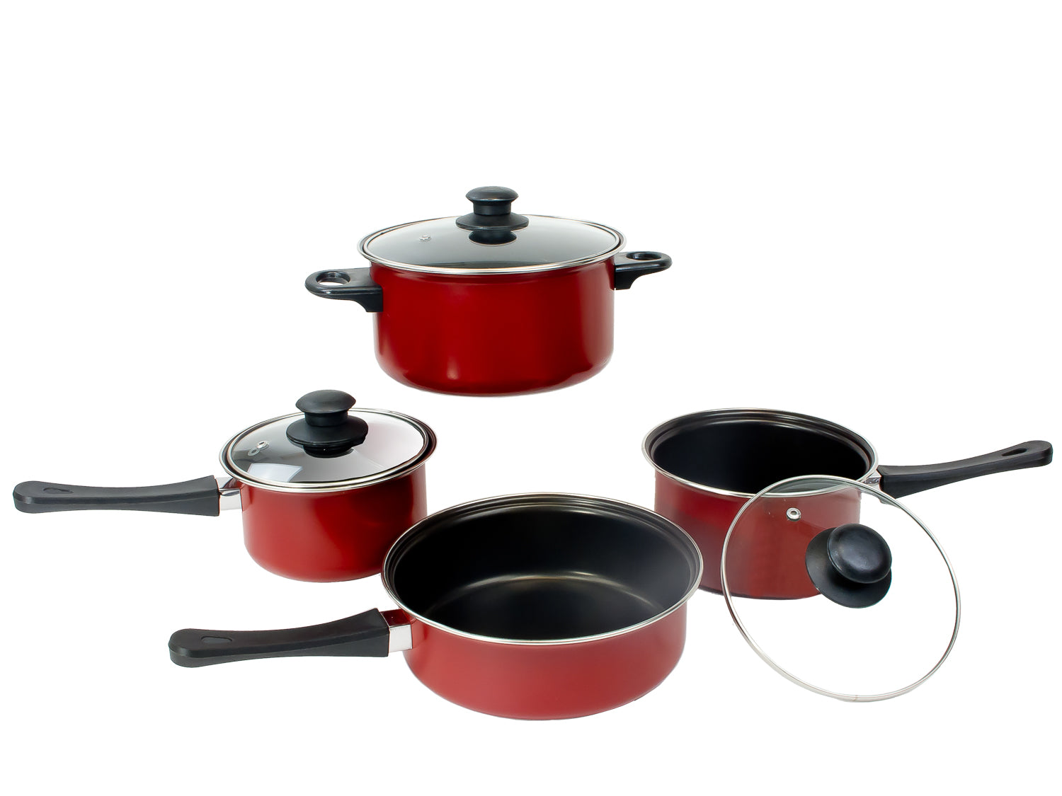 Carbon Steel Nonstick 7 Piece Cookware Set