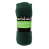 50 x 60 Inch Soft Cozy Fleece Blanket / Fleece Throw - Dark Green