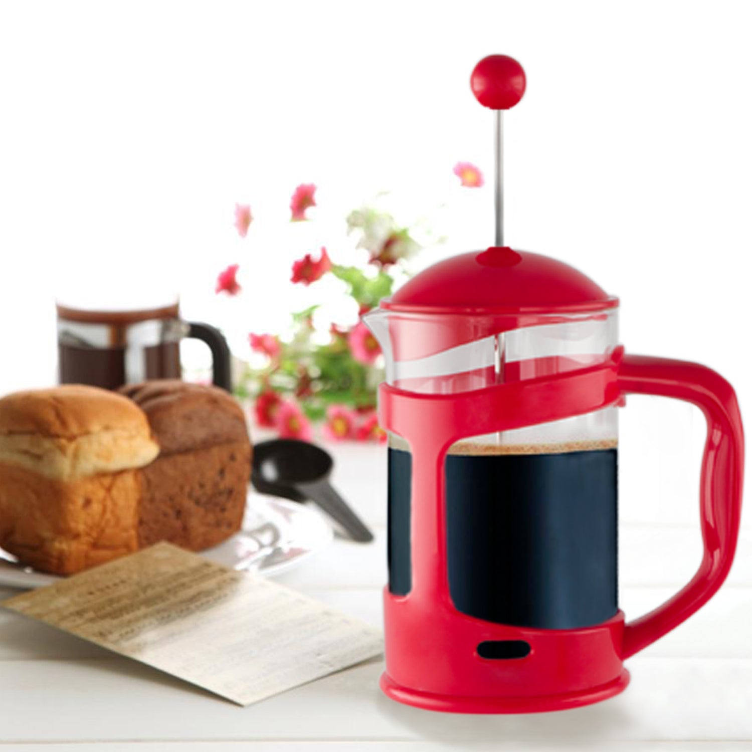 28 Oz.French Press Coffee Tea Maker with Stainless Steel Filter
