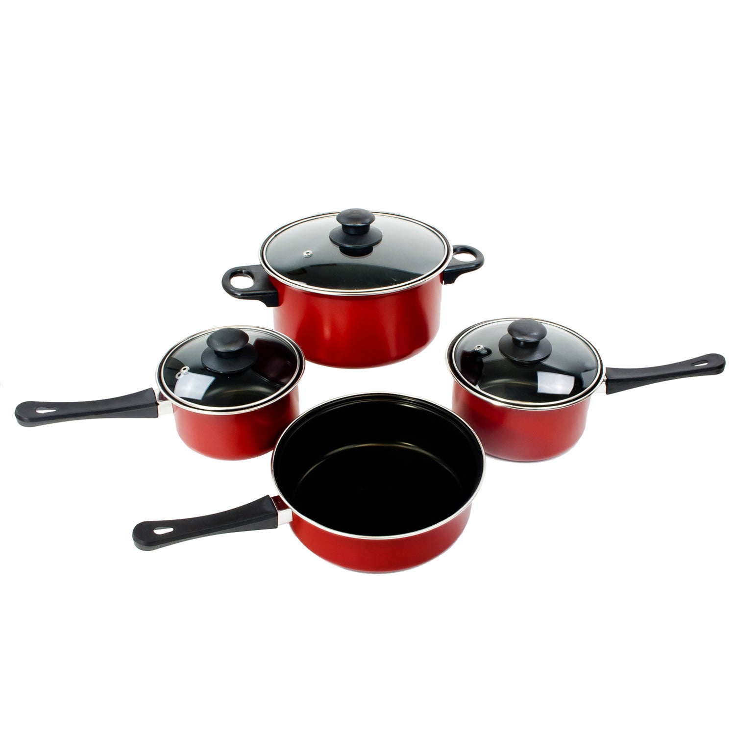 Carbon Steel Nonstick 7 Piece Cookware Set
