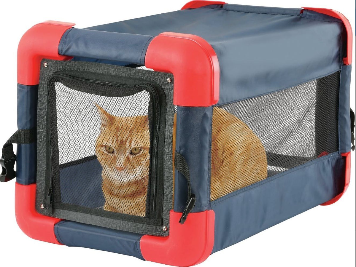 Pop Up Dog Cat Crate For Small Dogs Collapsible Soft Sided Pet Crate