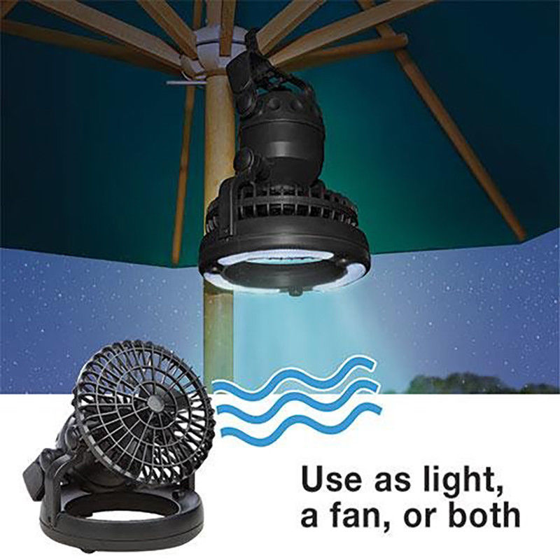 tent ceiling fan Camping Lantern and Ceiling Fan Combo Set