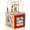 Wooden Multi Function 5 in 1 Kids Learning Game Center Wood Baby Activity Center