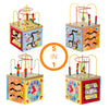 Wooden Multi Function 5 in 1 Kids Learning Game Center Wood Baby Activity Center