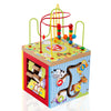 Wooden Multi Function 5 in 1 Kids Learning Game Center Wood Baby Activity Center