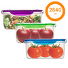 3 Pack Clip Lock Plastic Rectangle Storage Box - Airtight Large Food Containers