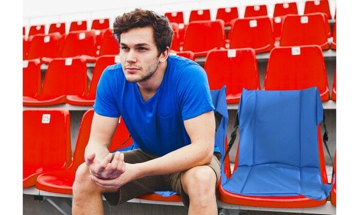 Portable Wide Stadium Seat - Lightweight Folding Stadium Chair