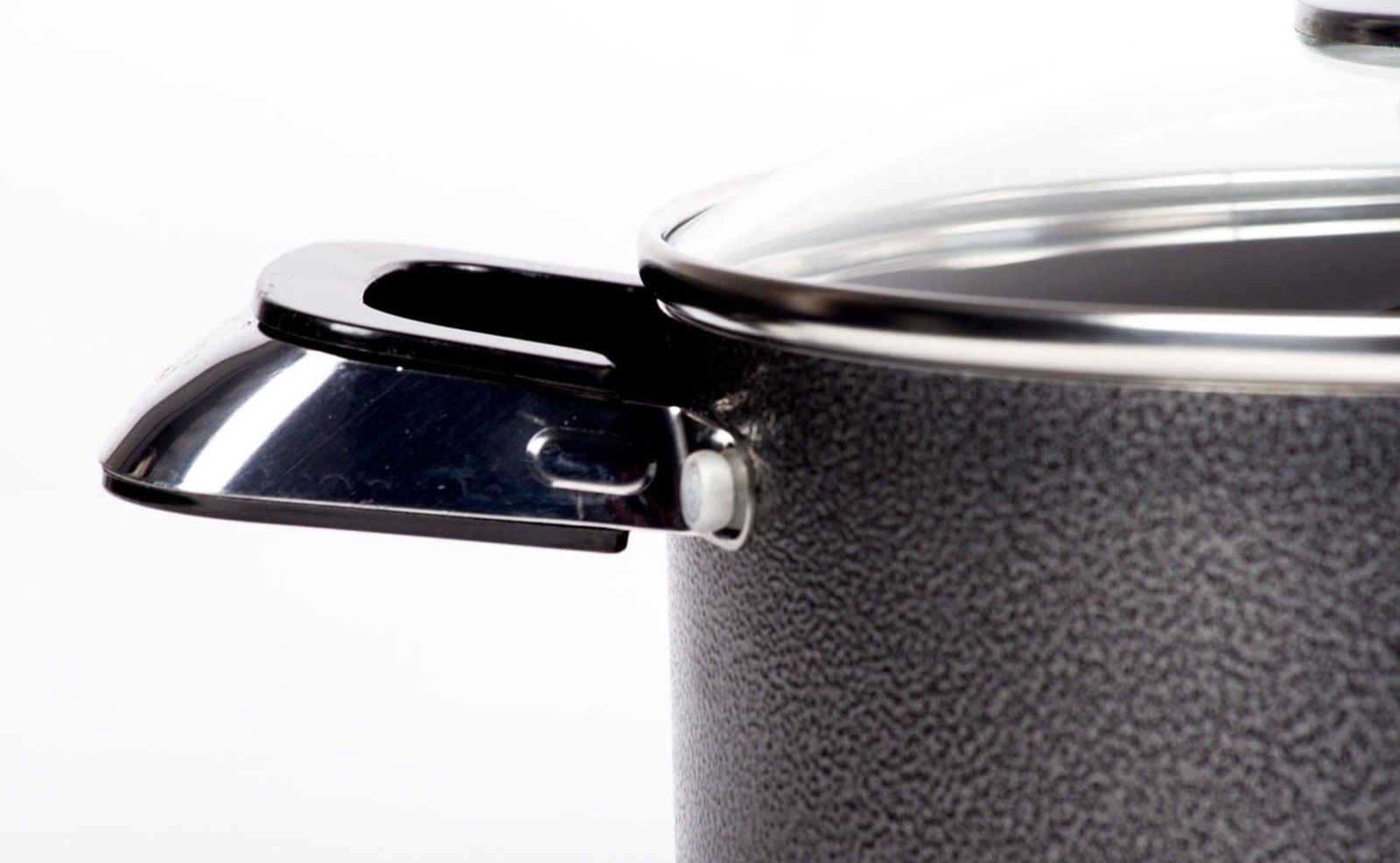 Imperial Home Nonstick Cookware Sets - 10 Pc Black Pots and Pans Set PTFE and PFOA Safe Pots Pans Set