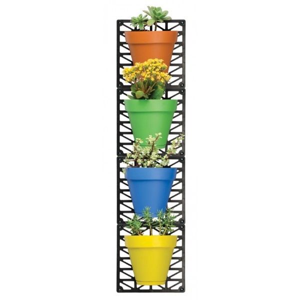 Wall Hanging Planters Set - Indoor Outdoor Customizable Wall Planter Pot Set