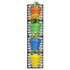 Wall Hanging Planters Set - Indoor Outdoor Customizable Wall Planter Pot Set