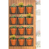 Wall Hanging Planters Set - Indoor Outdoor Customizable Wall Planter Pot Set
